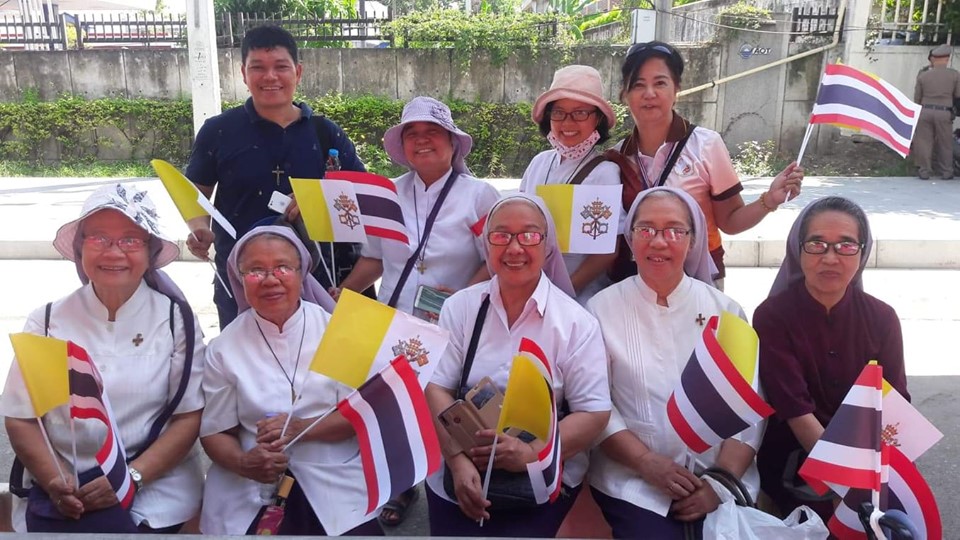 POPE FRANCIS VISITS THAILAND